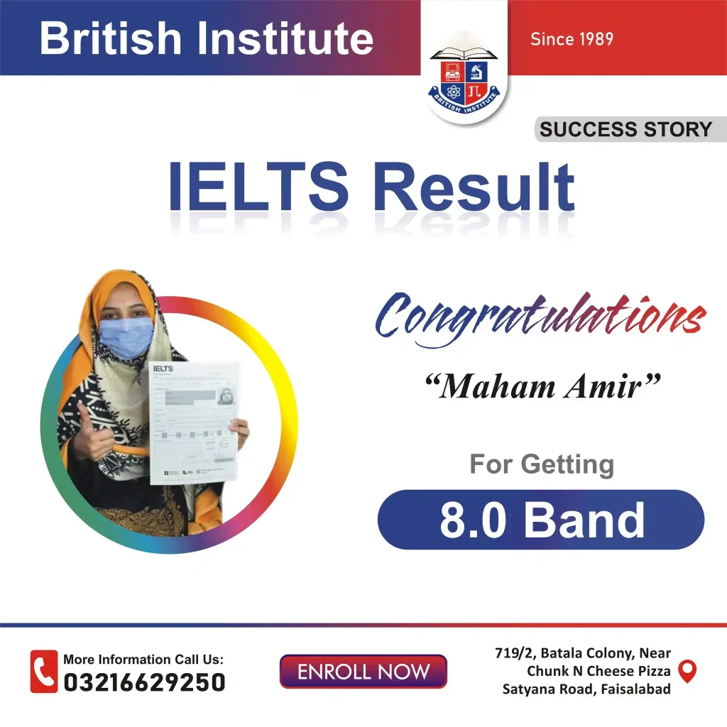 Best IELTS Classes in Faisalabad