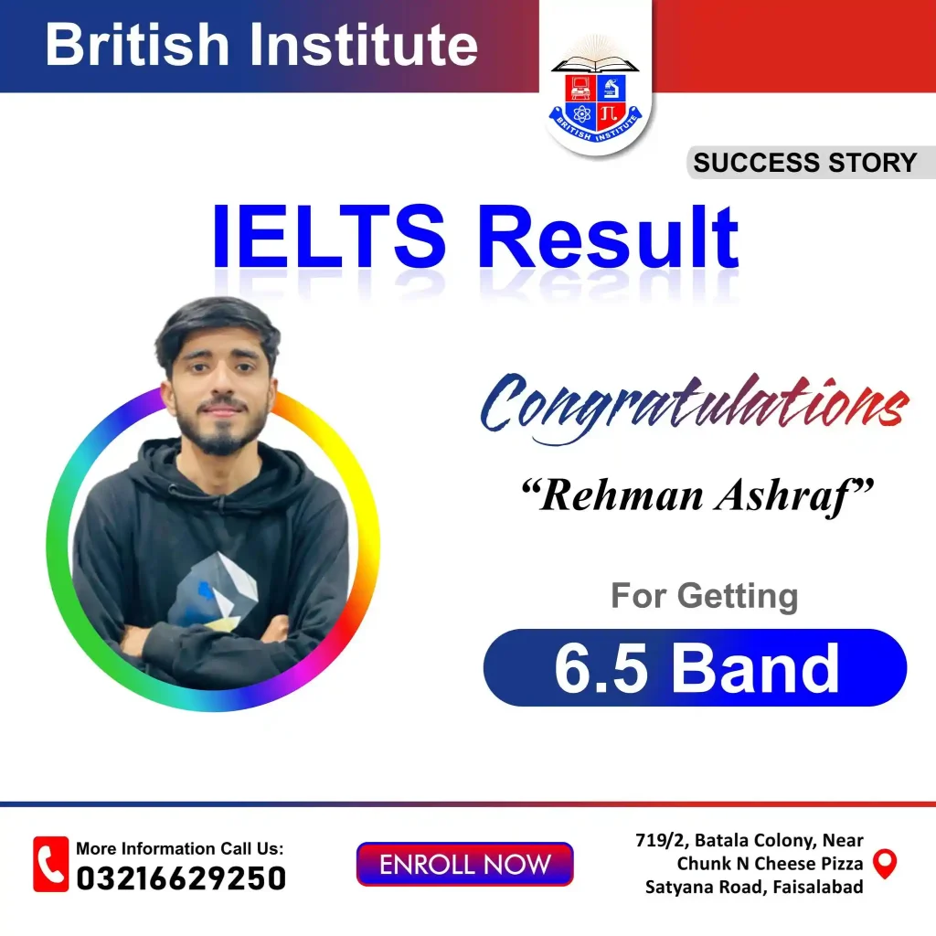 Top IELTS Academy in Faisalabad